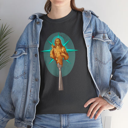 He Is Resin Unisex Heavy Cotton Tee