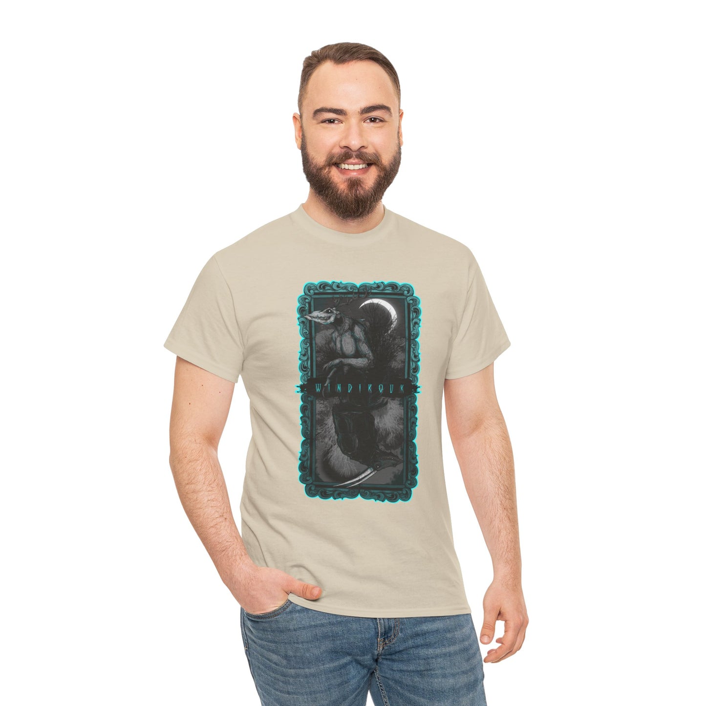 As Above So Below Wendigo Unisex Heavy Cotton Tee