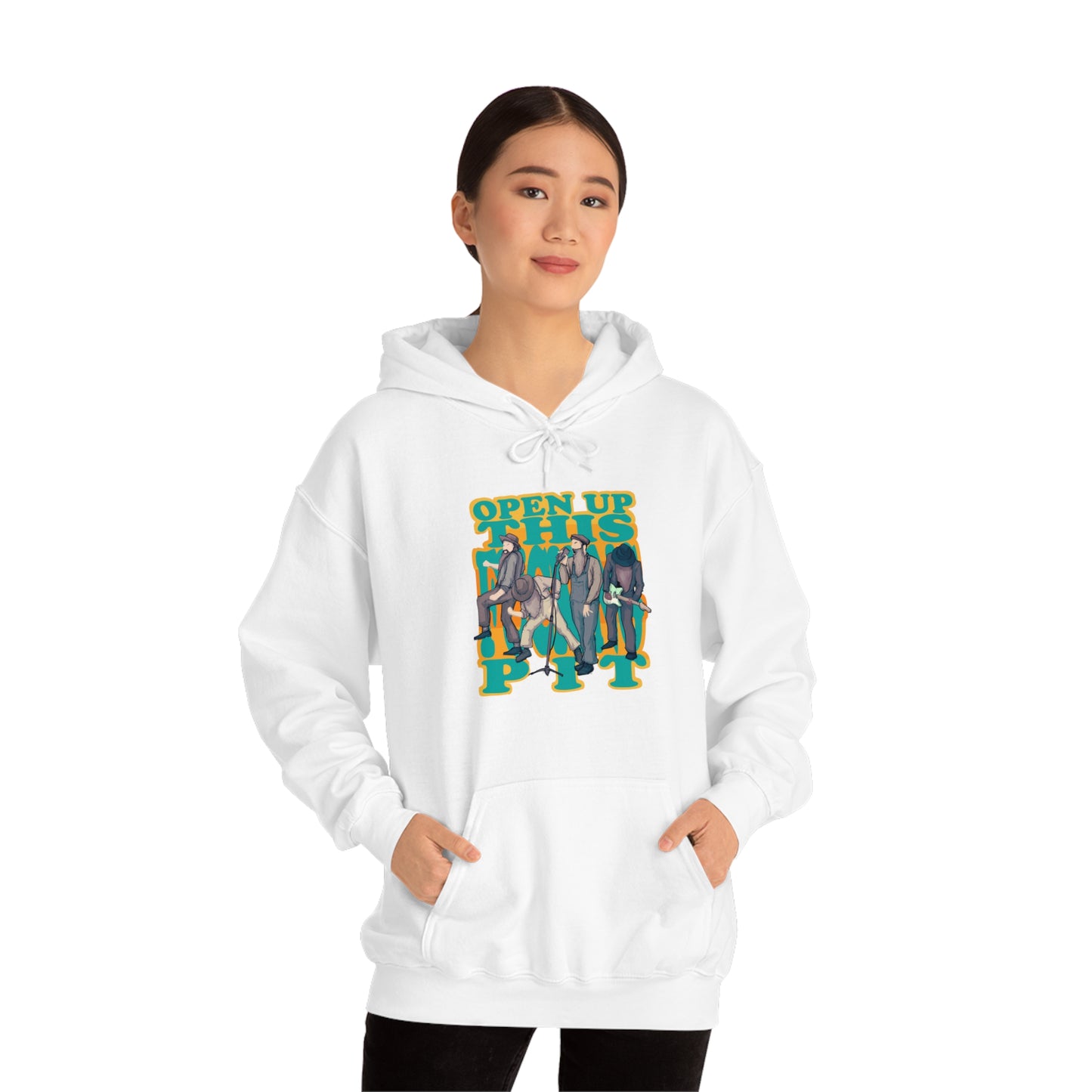 Soggy Metal Unisex Heavy Blend Hooded Sweatshirt