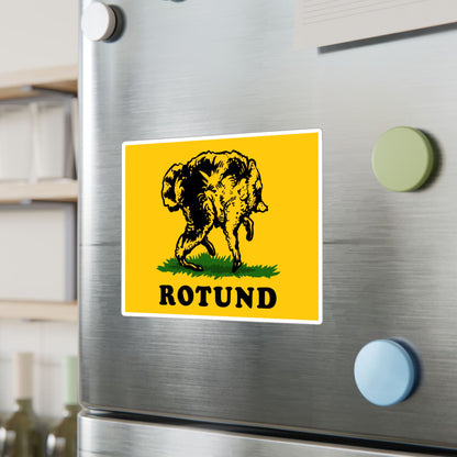 Rotund Jimothy Kiss-Cut Vinyl Decal