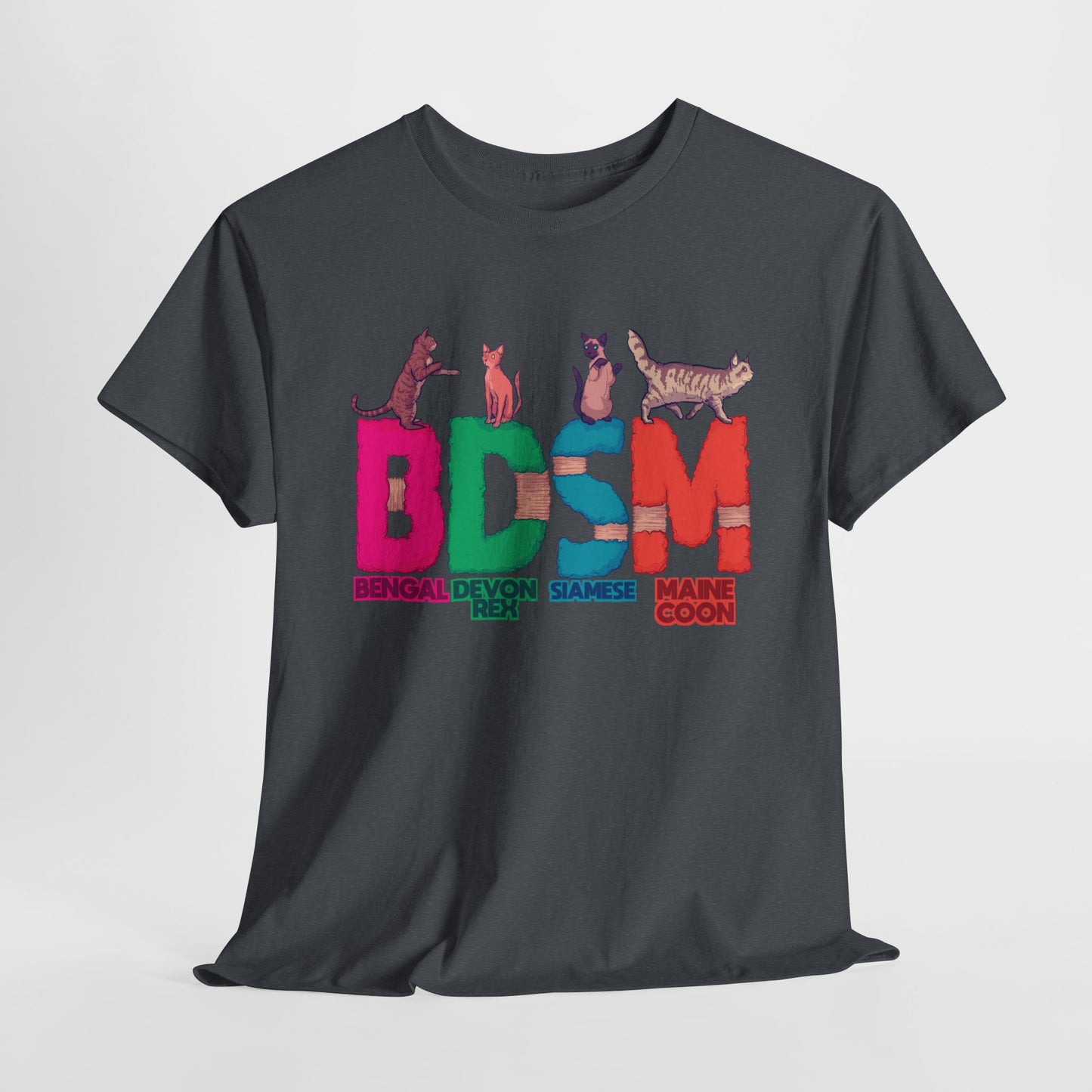 Cats Unisex Heavy Cotton Tee
