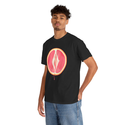 Grapefruit Unisex Heavy Cotton Tee