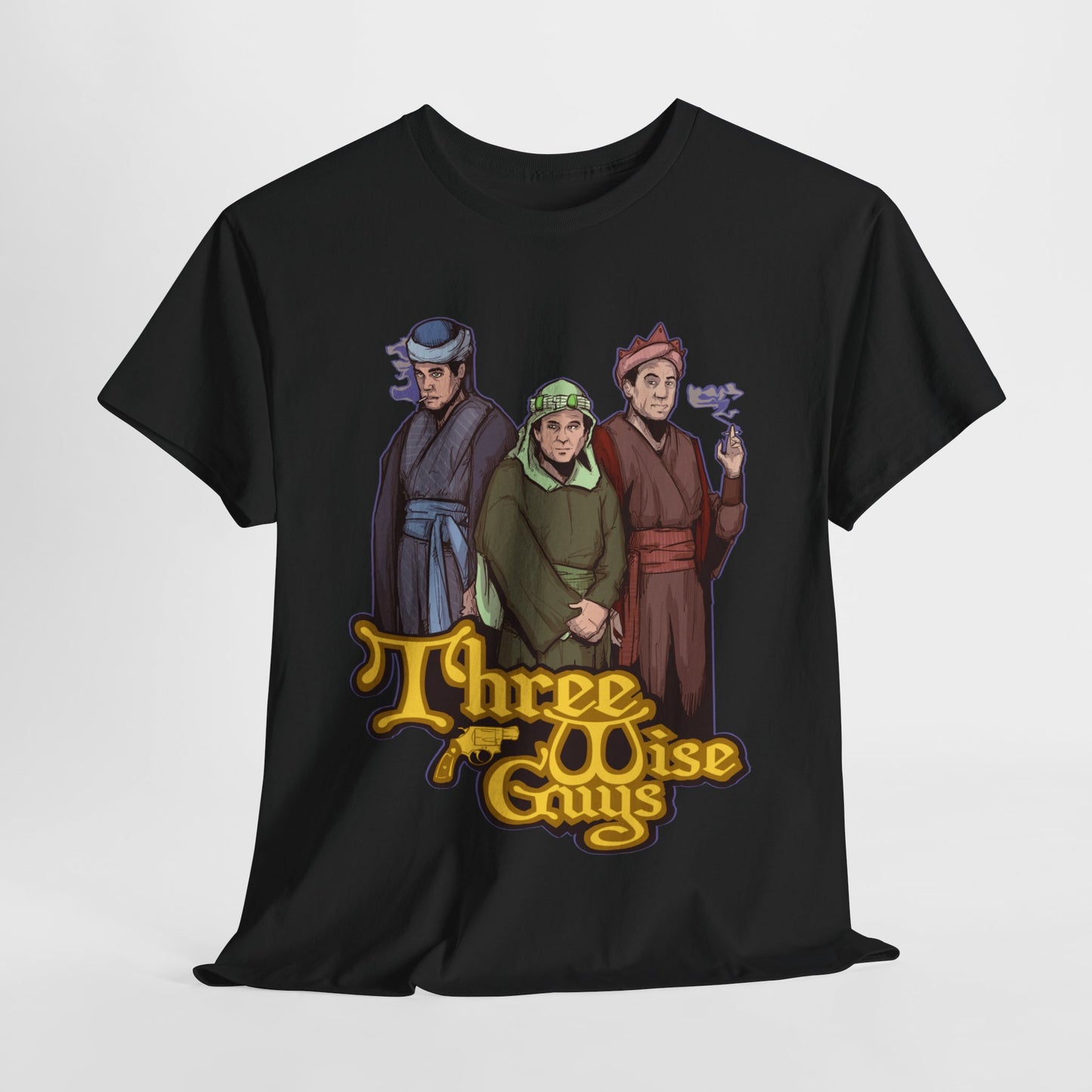 Three Wise Guys Unisex Heavy Cotton Tee