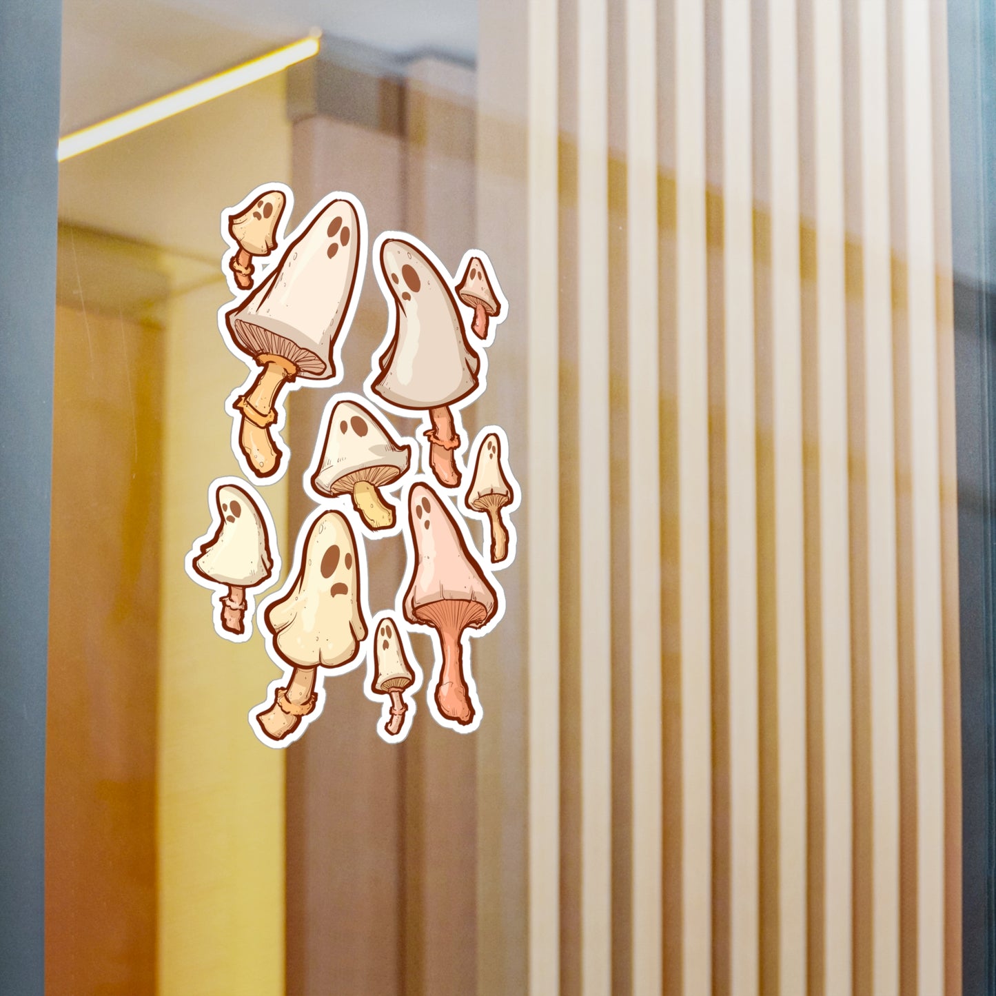 Spooky Mushrooms Kiss-Cut Vinyl Decal