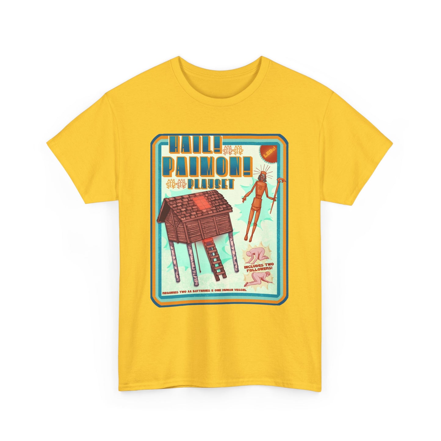 Hail Paimon Playset Unisex Heavy Cotton Tee