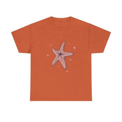 Chocolate Starfish Unisex Heavy Cotton Tee