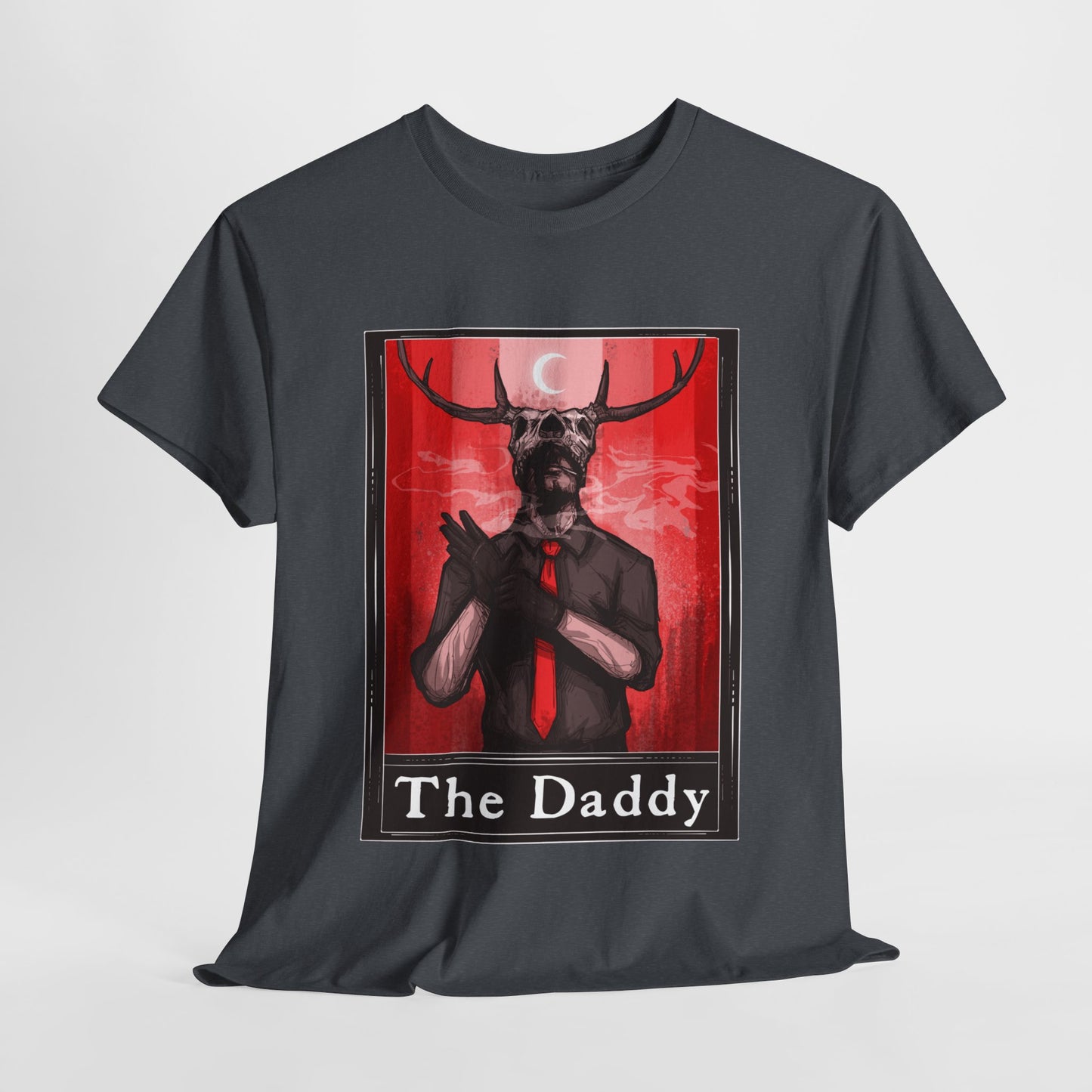 Deer Daddy Series 11: Tarot (Front & Back Print) Unisex Heavy Cotton Tee