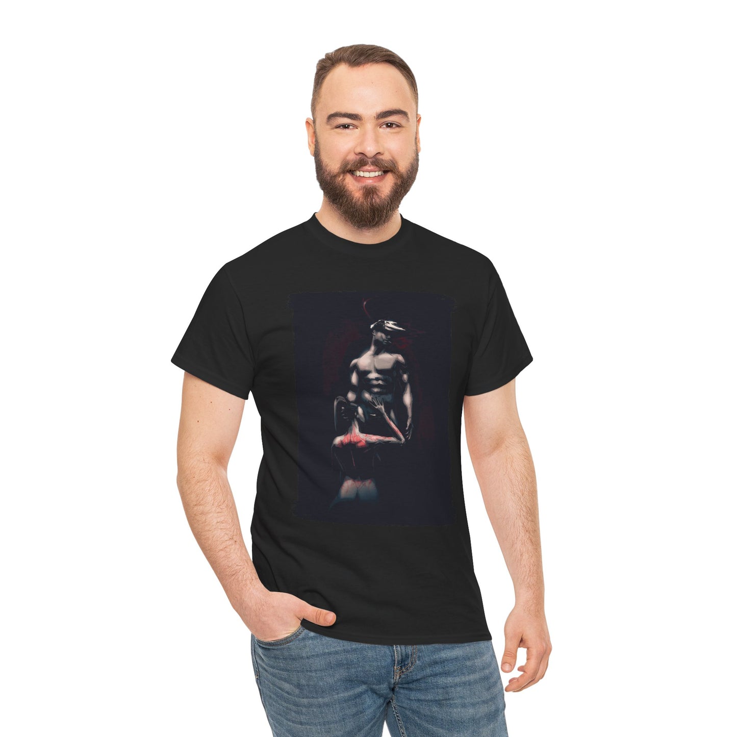 Deer Daddy Series 11: A Light In The Dark Unisex Heavy Cotton Tee