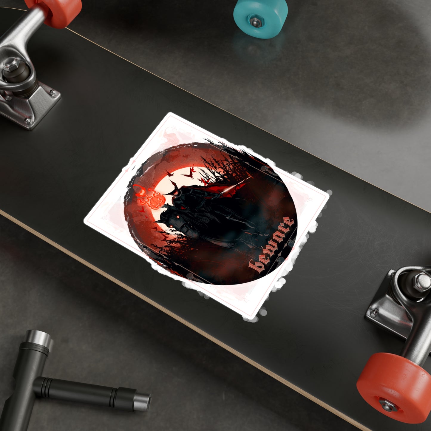 Headless Horseman Kiss-Cut Vinyl Decal