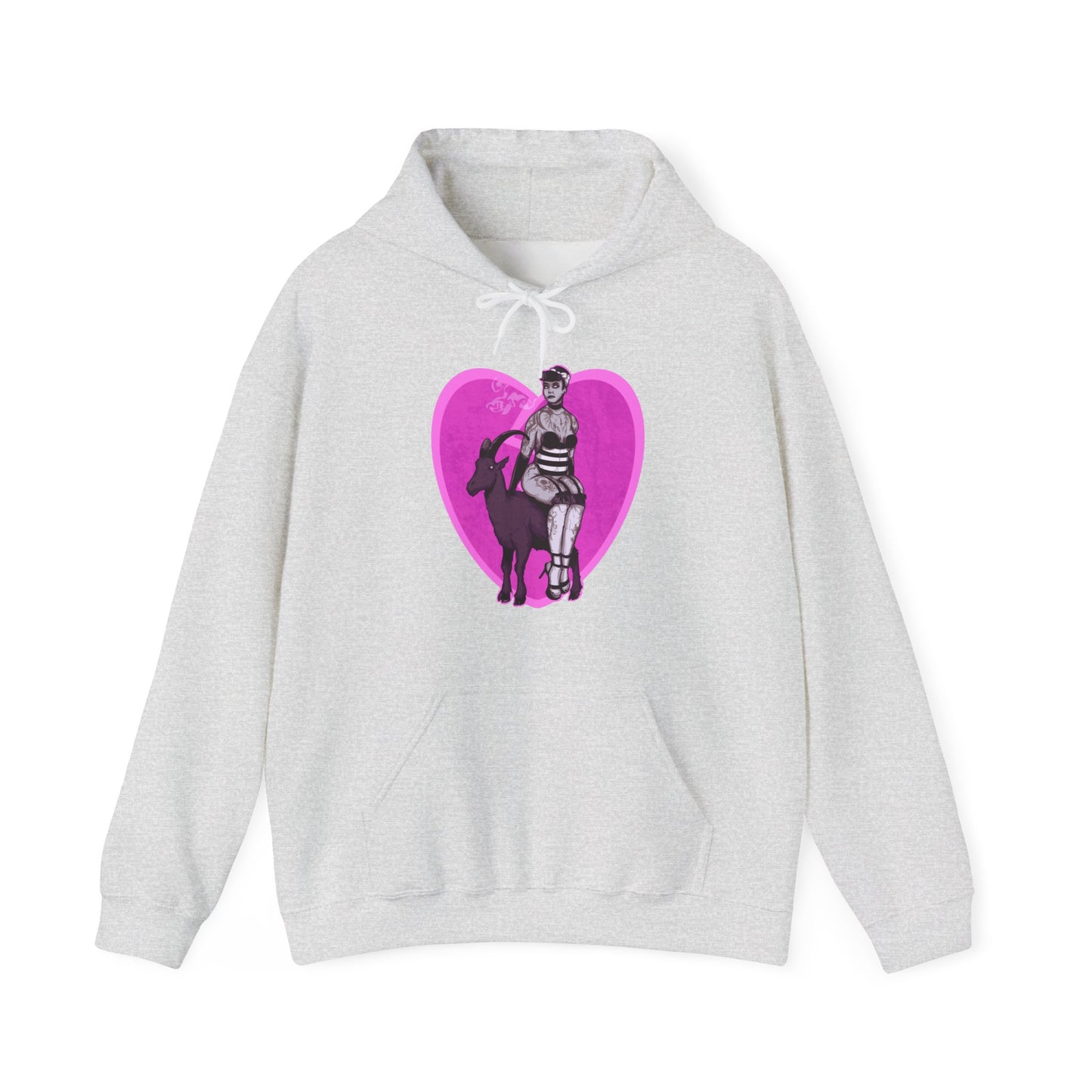 Goth Pinup Unisex Heavy Blend Hooded Sweatshirt