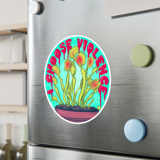Venus Fly Trap Kiss-Cut Vinyl Decal
