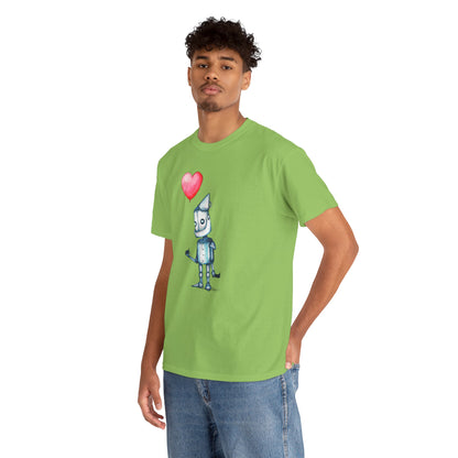 Tinman Gets A Heart Unisex Heavy Cotton Tee