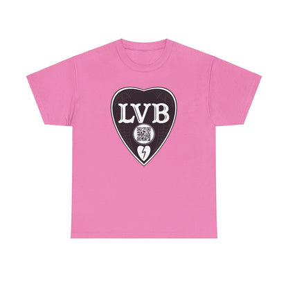 LVB Art Black & White Planchette Unisex Heavy Cotton Tee