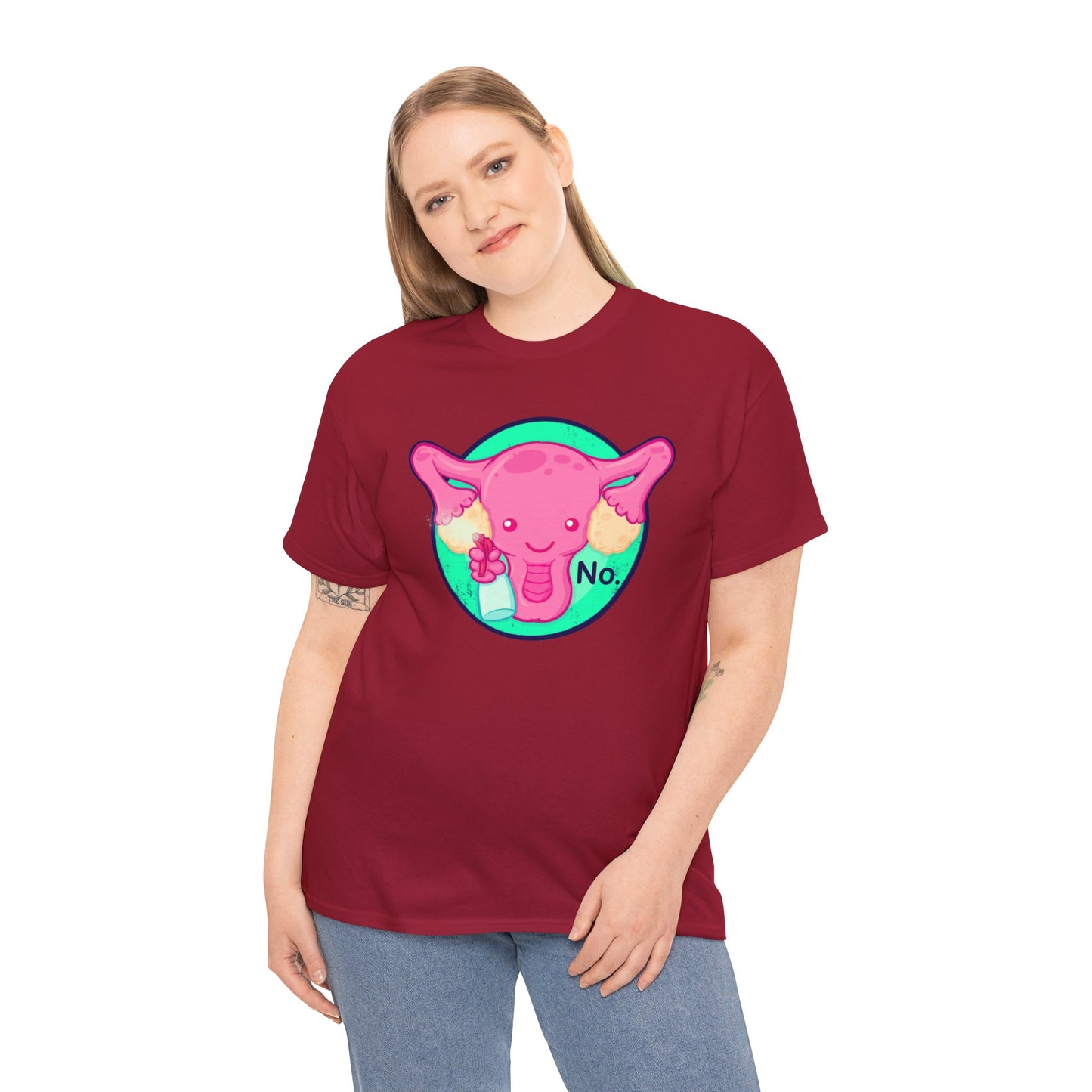 Cuterus Unisex Heavy Cotton Tee