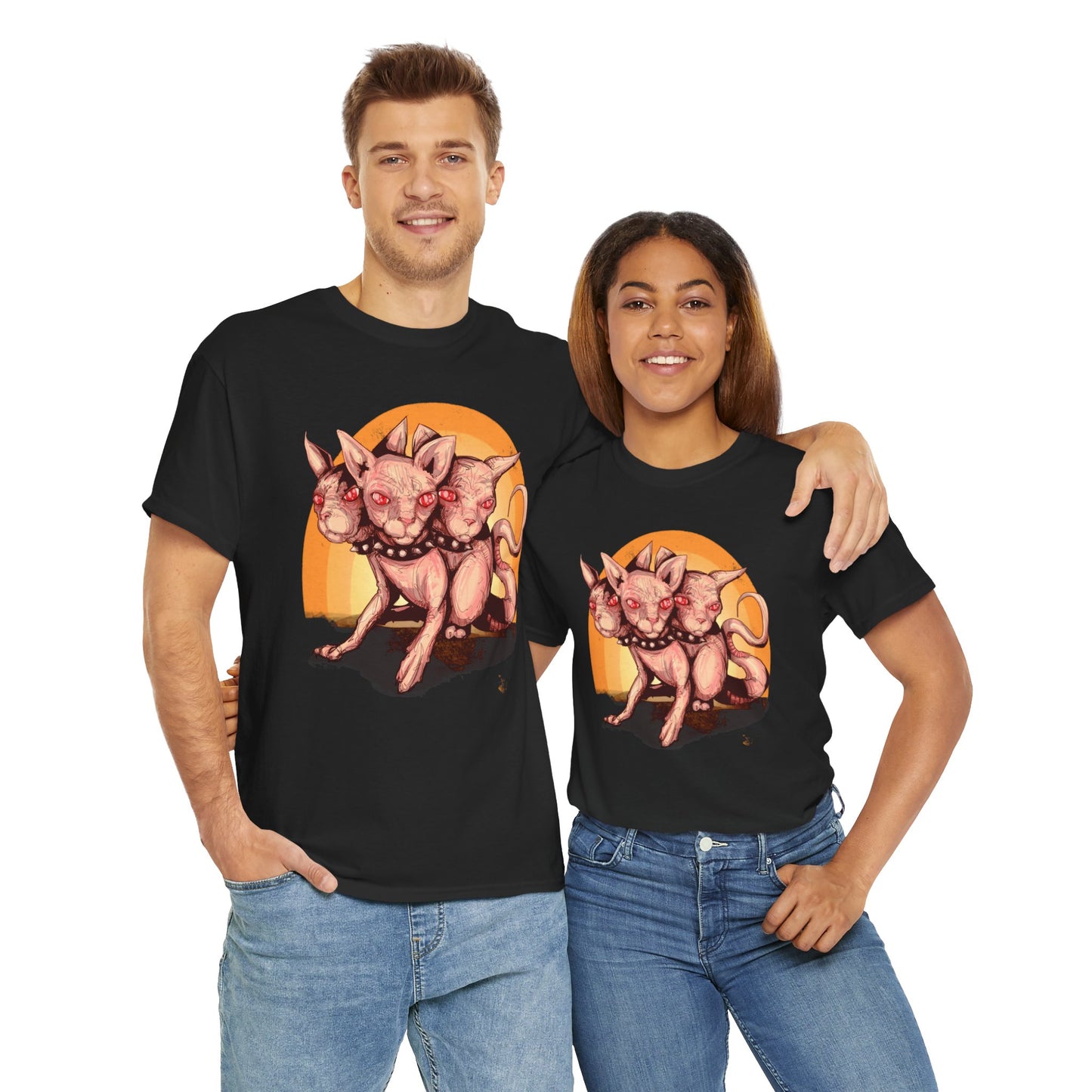 Purrberus Unisex Heavy Cotton Tee