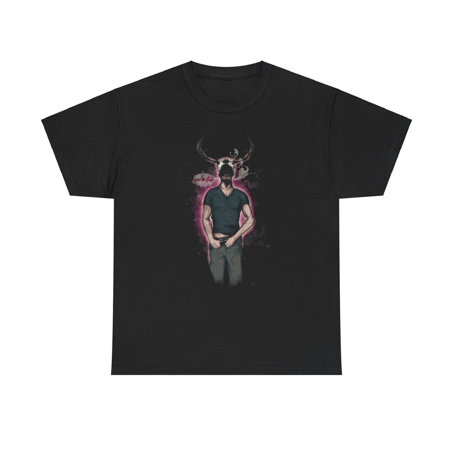 Deer Daddy Series 5: Youre Late Unisex Heavy Cotton Tee