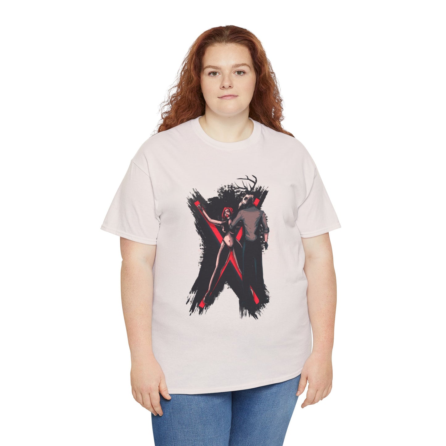 Deer Daddy Series 11: The Cross Unisex Heavy Cotton Tee