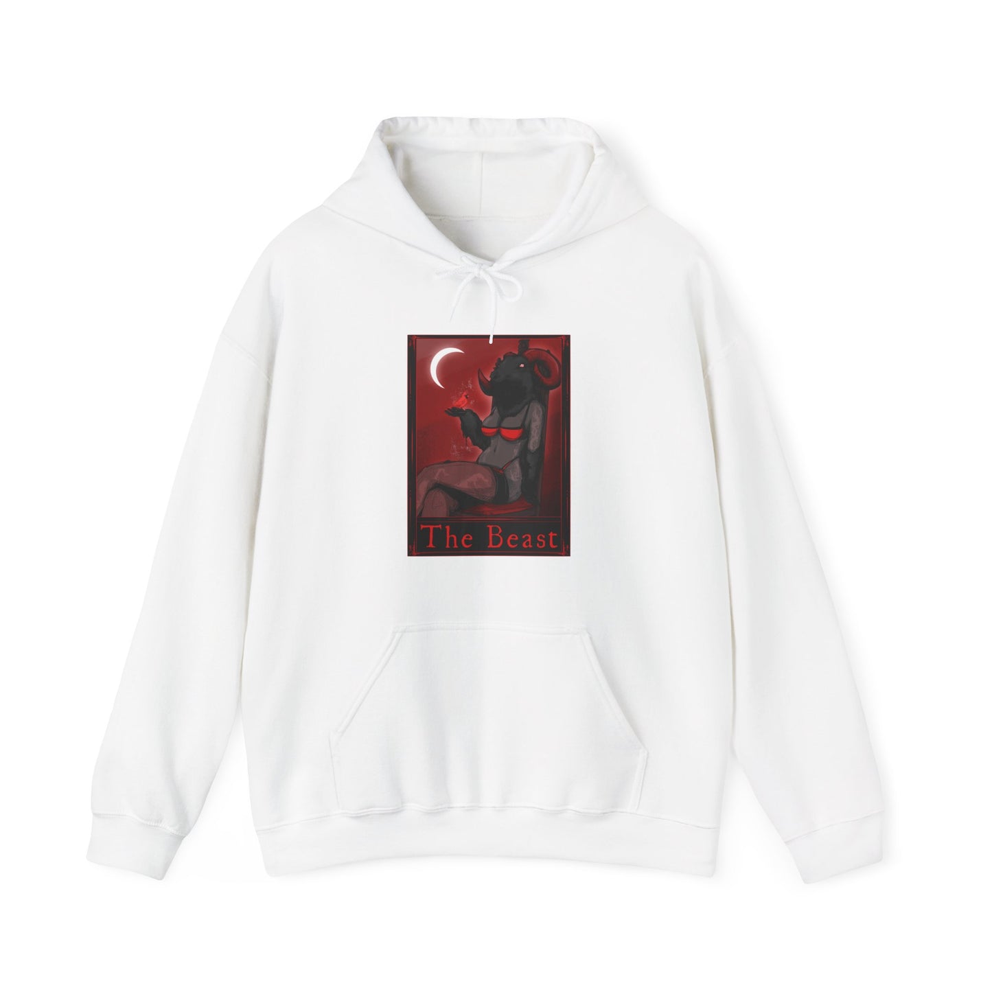 The Beast Tarot Unisex Heavy Blend Hooded Sweatshirt
