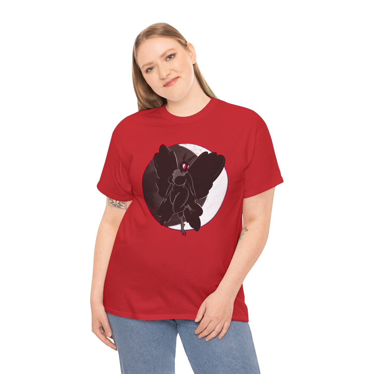 Moth Woman Unisex Heavy Cotton Tee