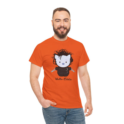 Hello Eddie Unisex Heavy Cotton Patreon Tee