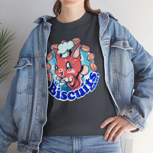 Lil Biscuits Cat Bakery Unisex Heavy Cotton Tee