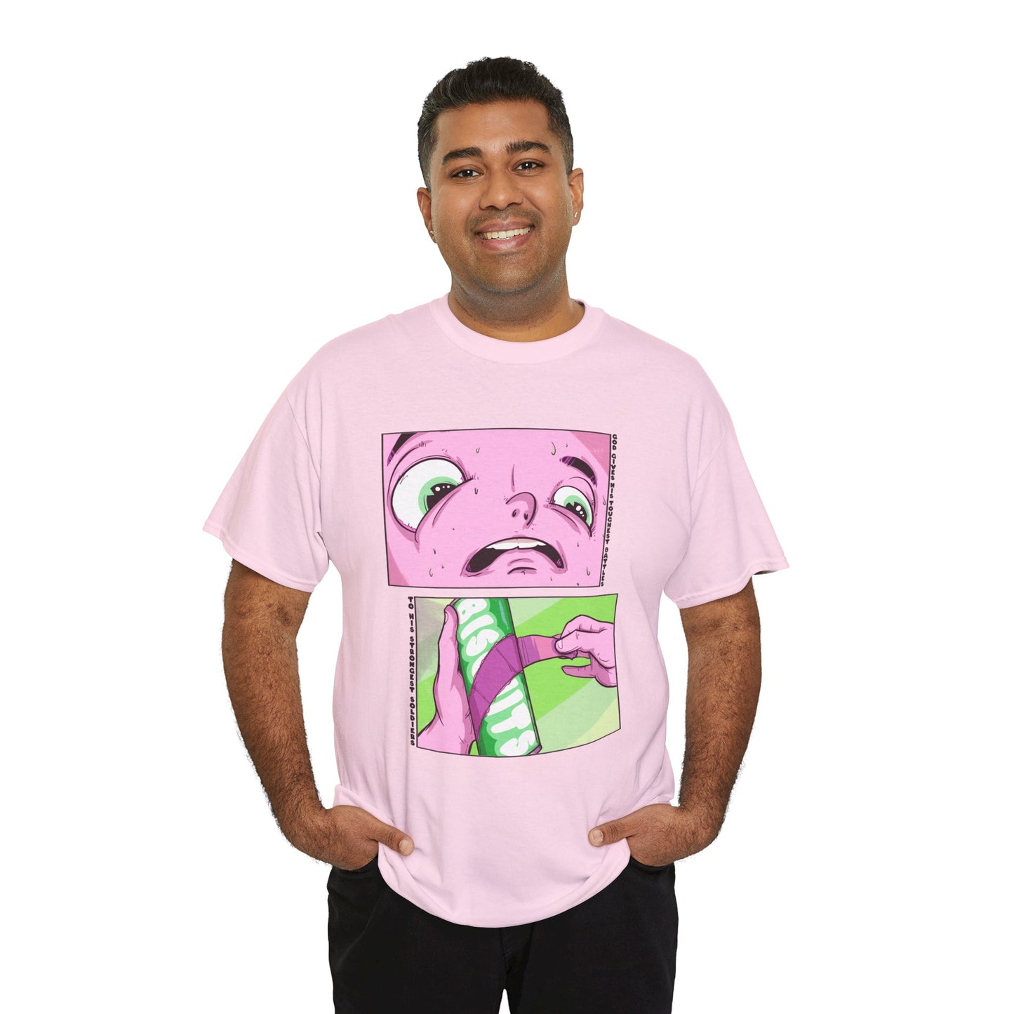 Biscuit Battle Unisex Heavy Cotton Tee