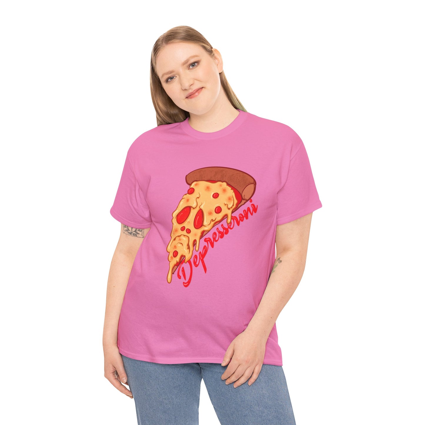 Depresseroni Unisex Heavy Cotton Tee
