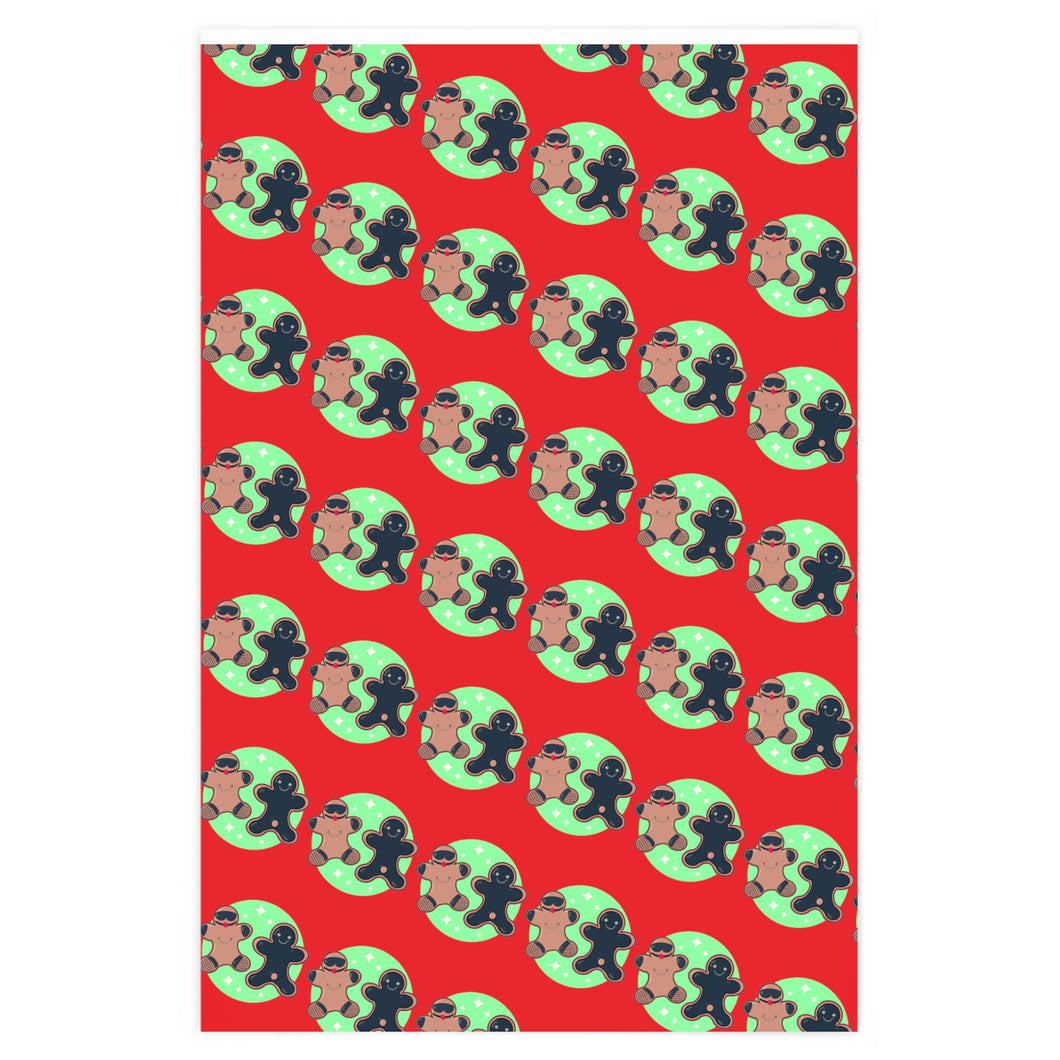 Merry Maso-Christmas Wrapping Paper