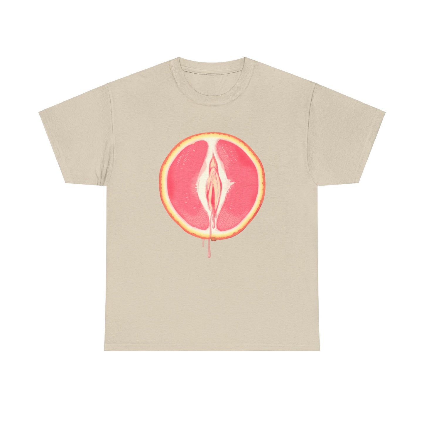 Grapefruit Unisex Heavy Cotton Tee