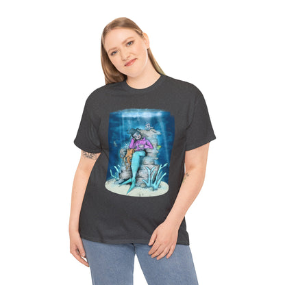 Mermaid Life Unisex Heavy Cotton Tee