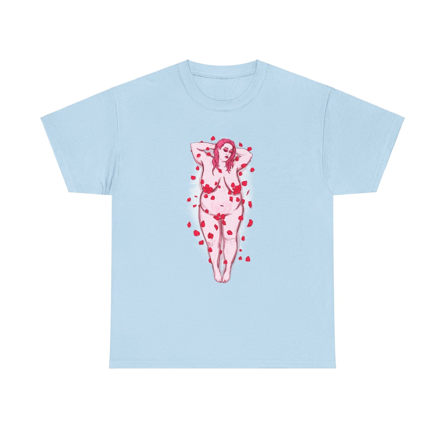 Stretch Heart Unisex Heavy Cotton Tee