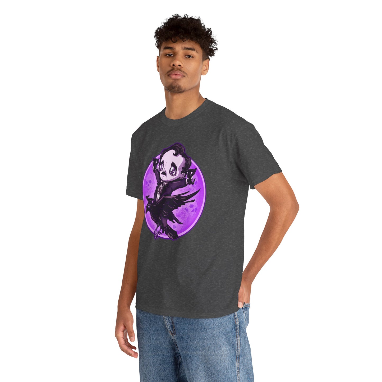 Poe Is Coming Unisex Heavy Cotton Tee