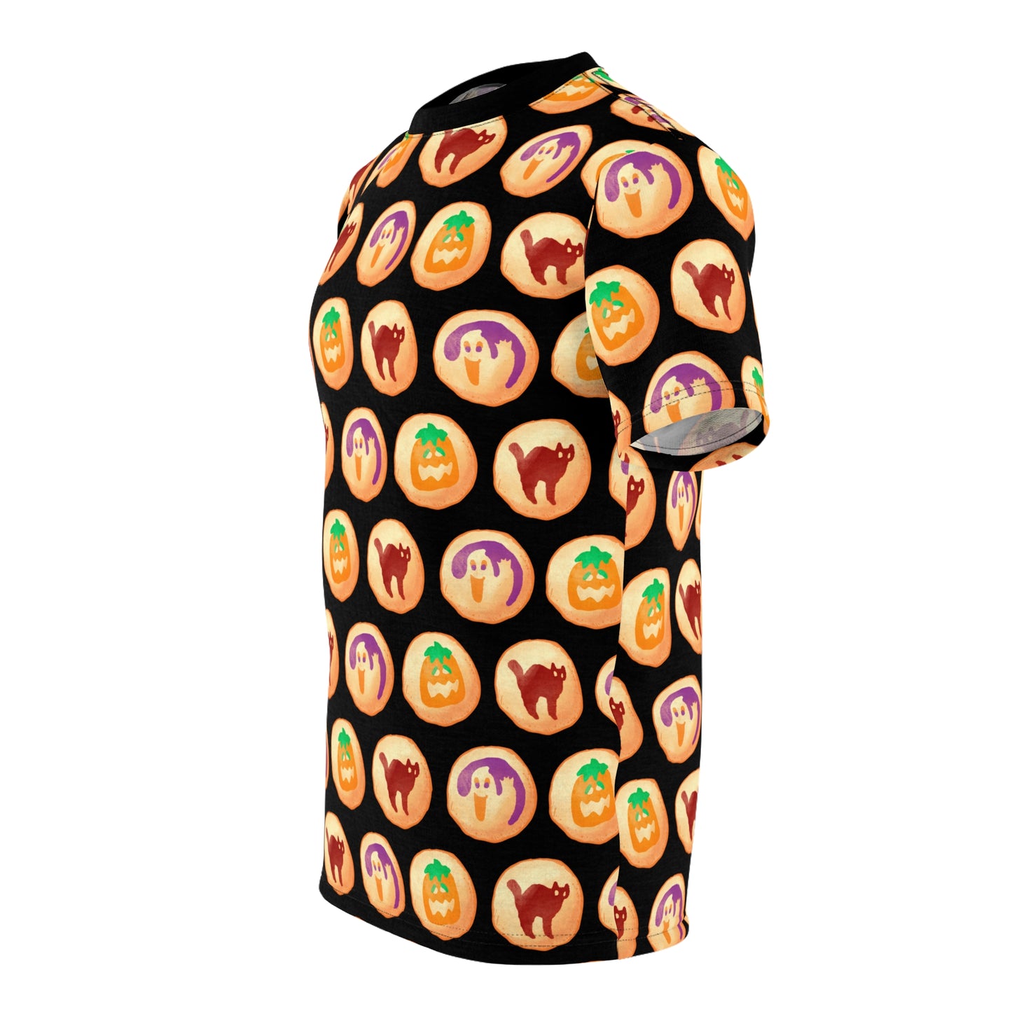 Spooky Cookies Unisex Cut & Sew Tee (AOP)