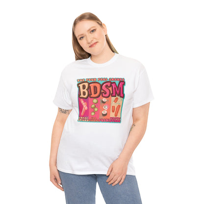 Four Food Groups Unisex Heavy Cotton Tee