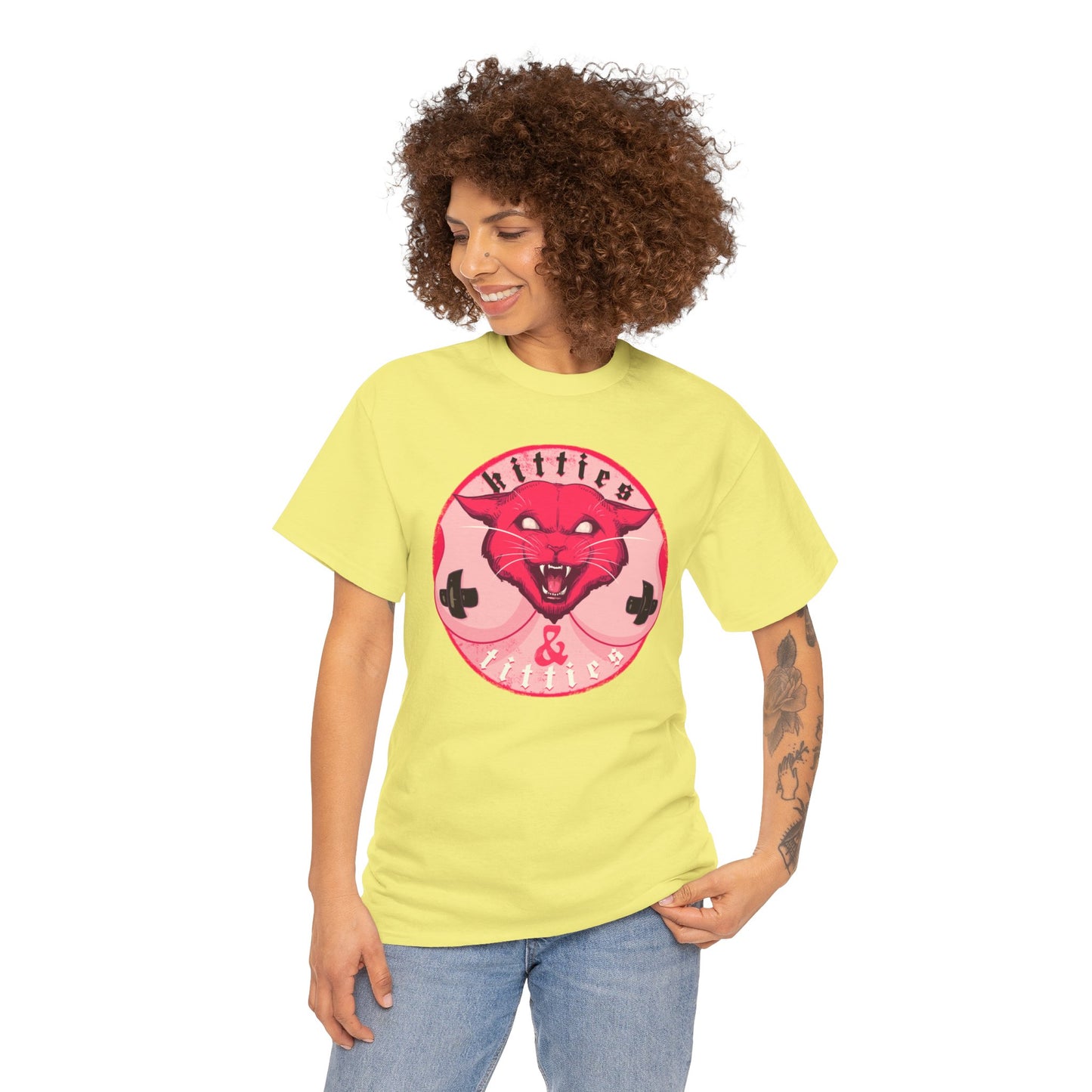 Kitties & Titties Unisex Heavy Cotton Tee