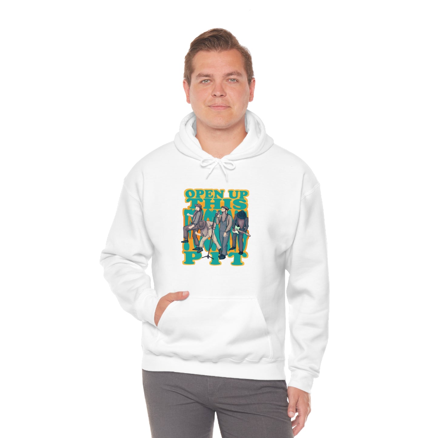 Soggy Metal Unisex Heavy Blend Hooded Sweatshirt