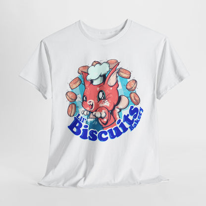 Lil Biscuits Cat Bakery Unisex Heavy Cotton Tee
