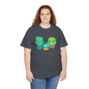 Succulents Unisex Heavy Cotton Tee