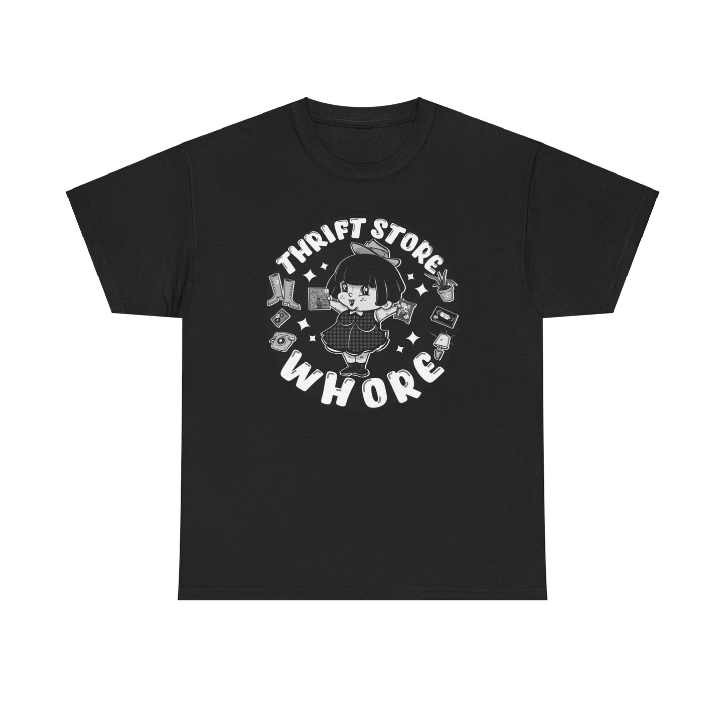 Thrift Store Whore Unisex Heavy Cotton Tee