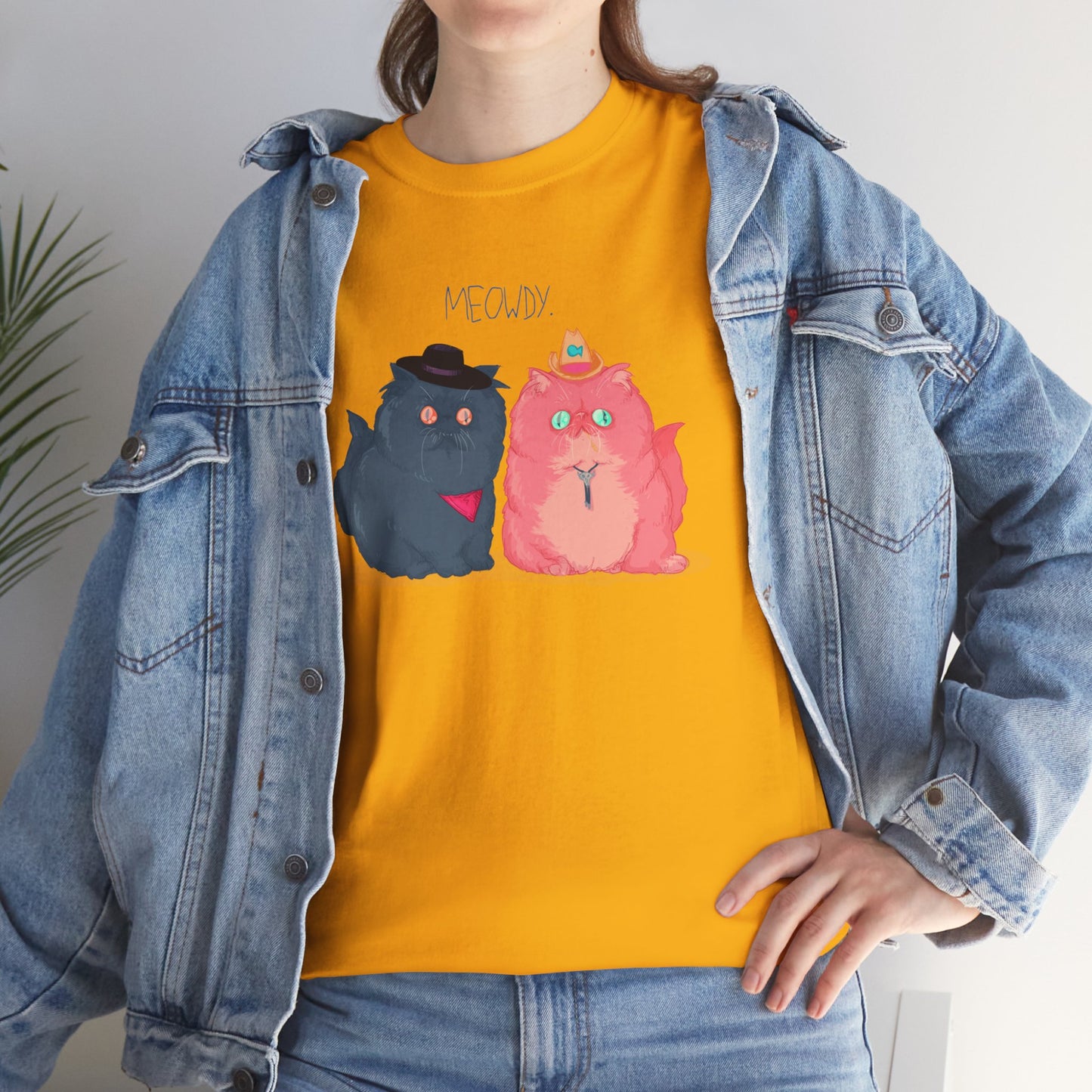 Meowdy Unisex Heavy Cotton Tee