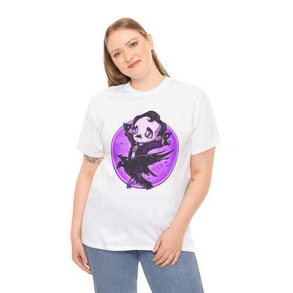 Poe Is Coming Unisex Heavy Cotton Tee