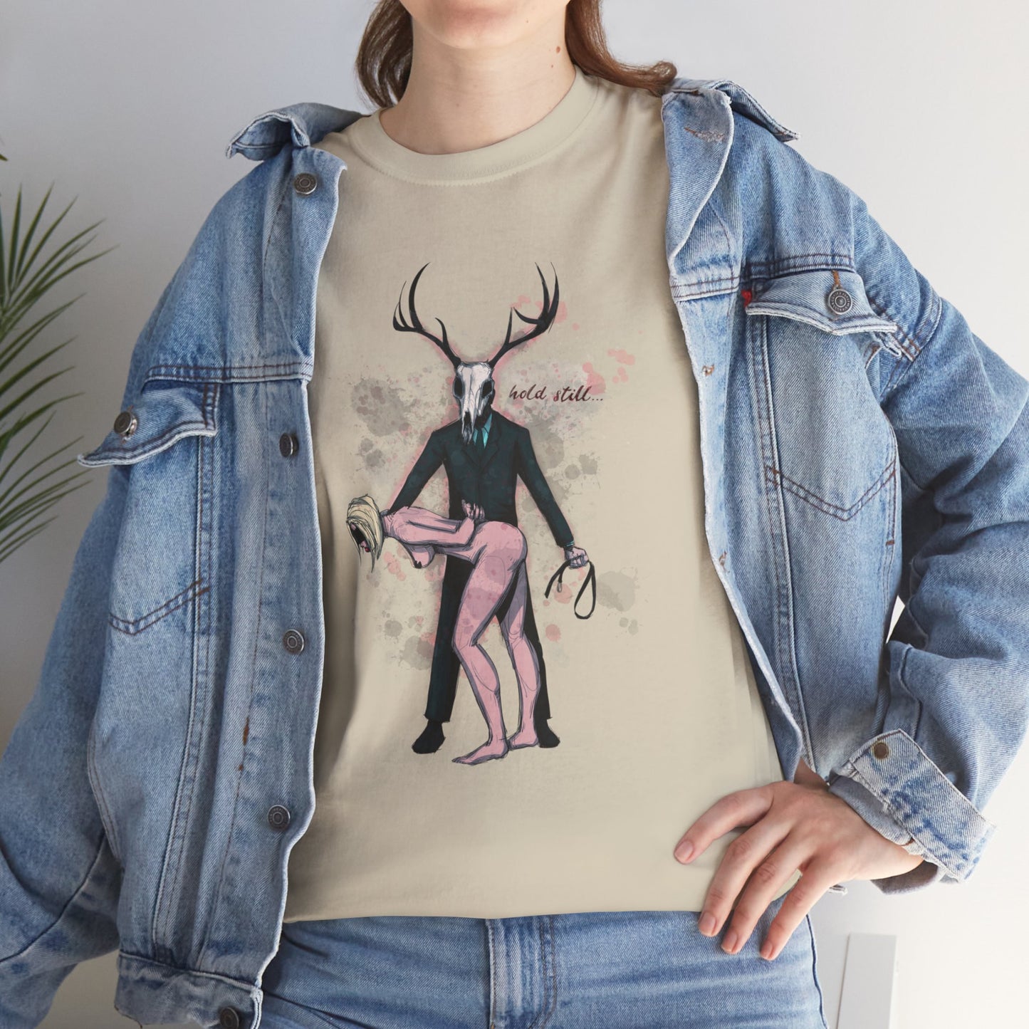 Deer Daddy Series 3: Hold Still Unisex Heavy Cotton Tee