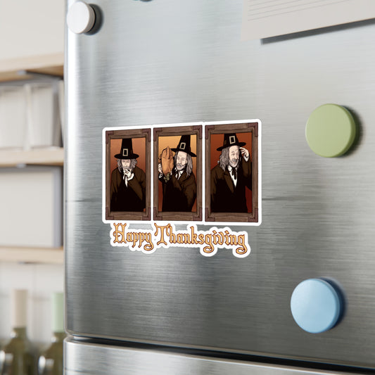 Strong Hand Thanksgiving Kiss-Cut Vinyl Decal