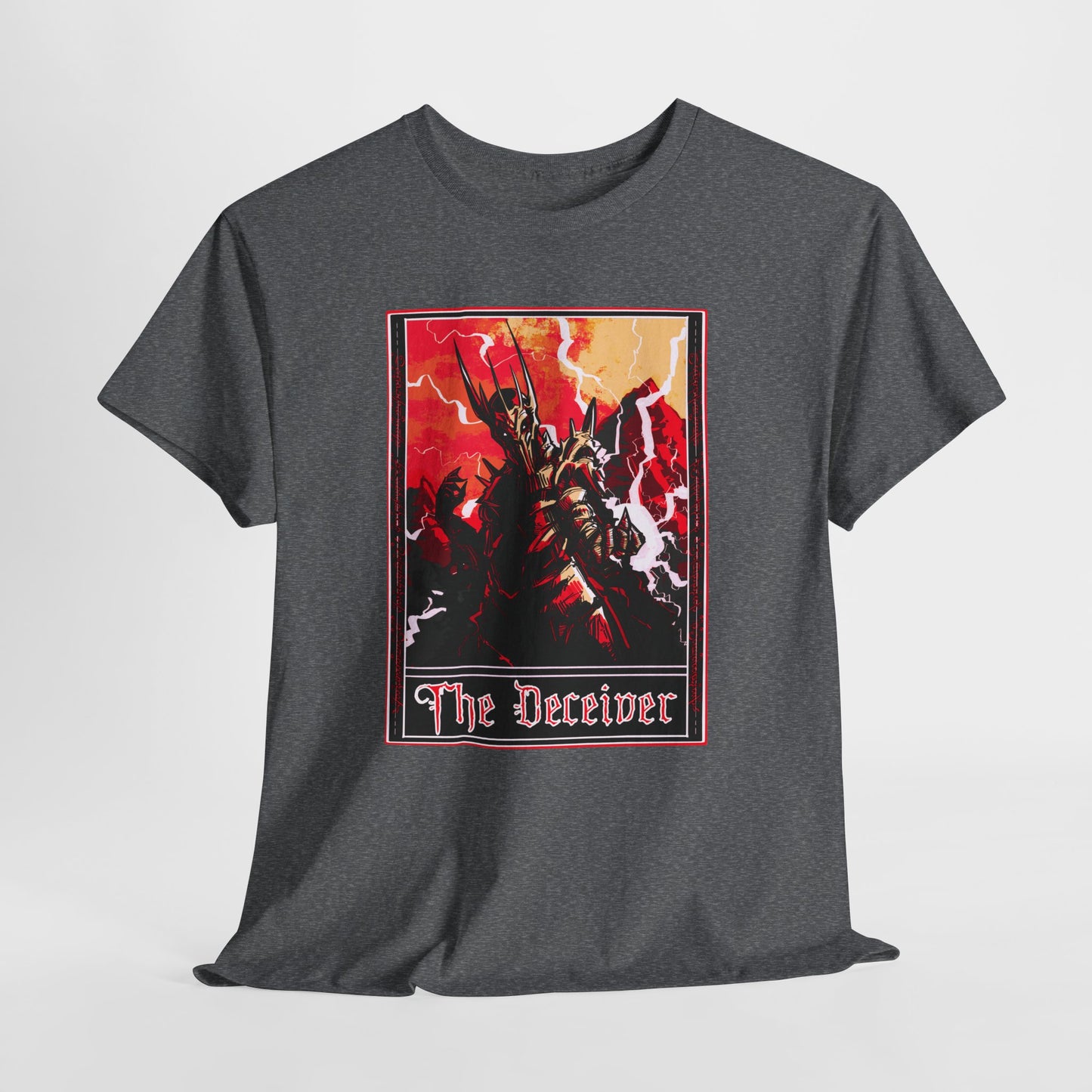 The Deceiver Tarot Unisex Heavy Cotton Tee