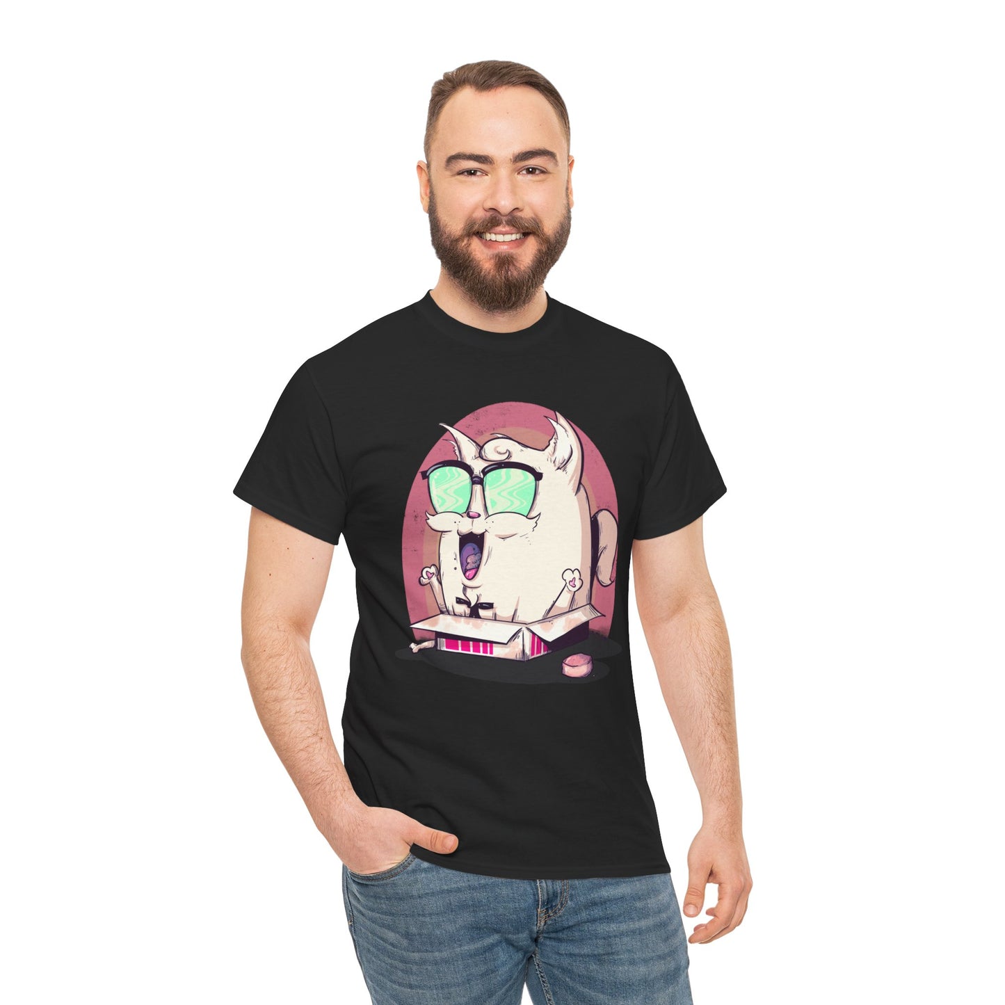 Chicken Box Unisex Heavy Cotton Tee