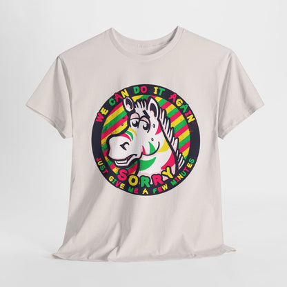 Premature Zebra Unisex Heavy Cotton Tee