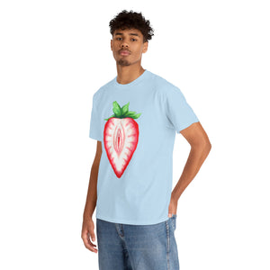 Juicy Strawberry Unisex Heavy Cotton Tee