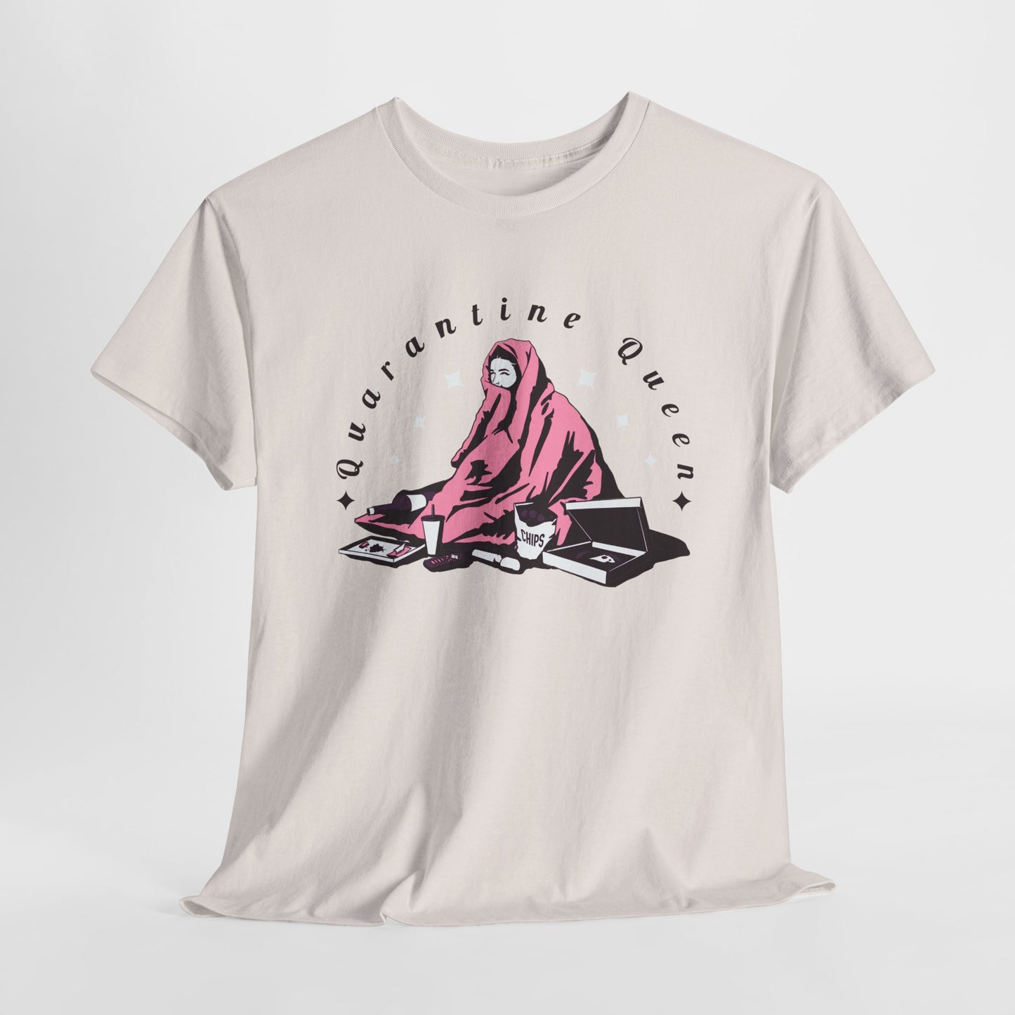 Quarantine Queen Unisex Heavy Cotton Tee