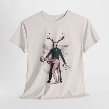 Deer Daddy Series 3: Hold Still Unisex Heavy Cotton Tee