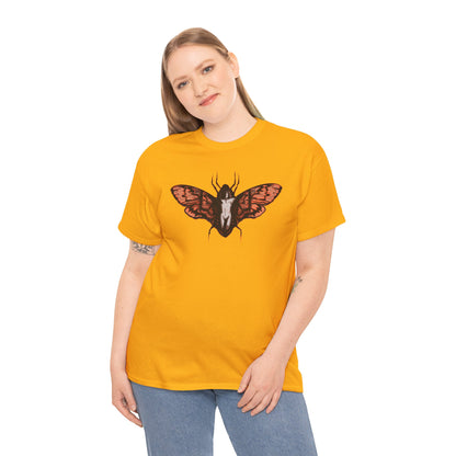 Death Moth Unisex Heavy Cotton Tee